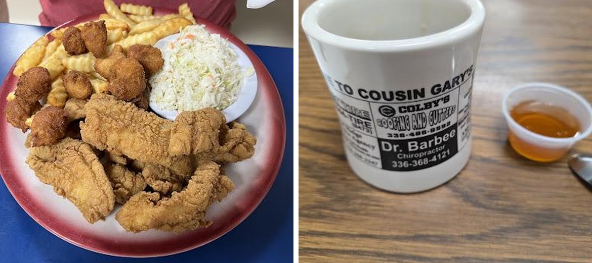 Cousin Gary's Family Restaurant Menu