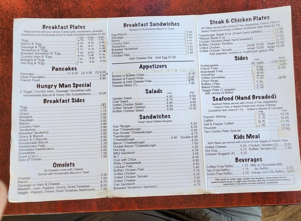 Cousin Gary's Family Restaurant Menu image 2